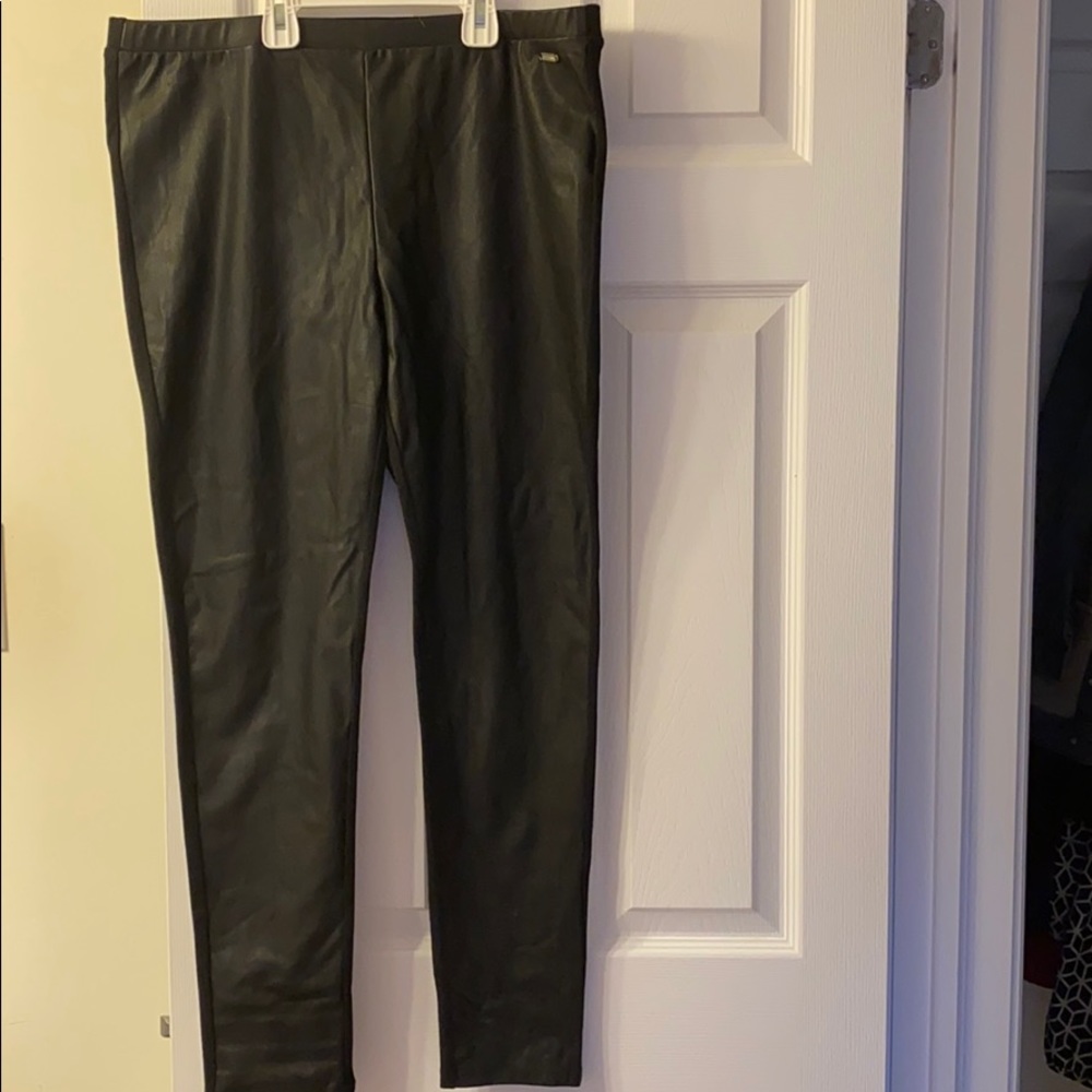 Guess leather leggings